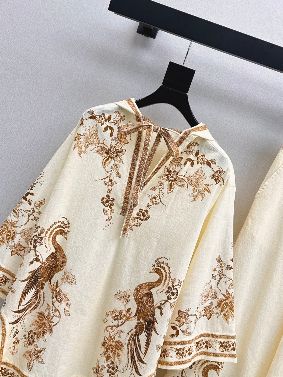 Zim* 25ss linen tunic mini dress and pants set