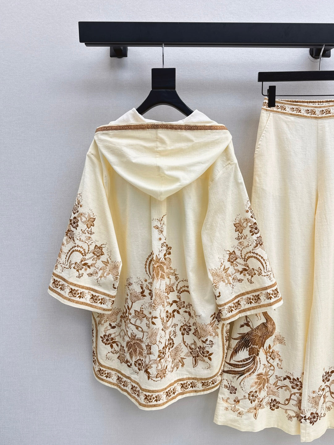 Zim* 25ss linen tunic mini dress and pants set