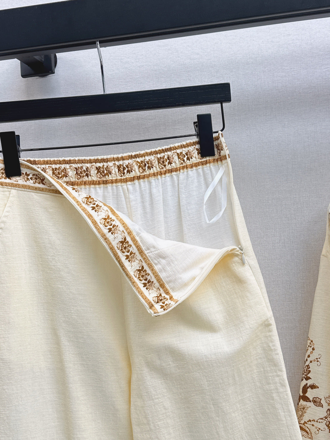 Zim* 25ss linen tunic mini dress and pants set