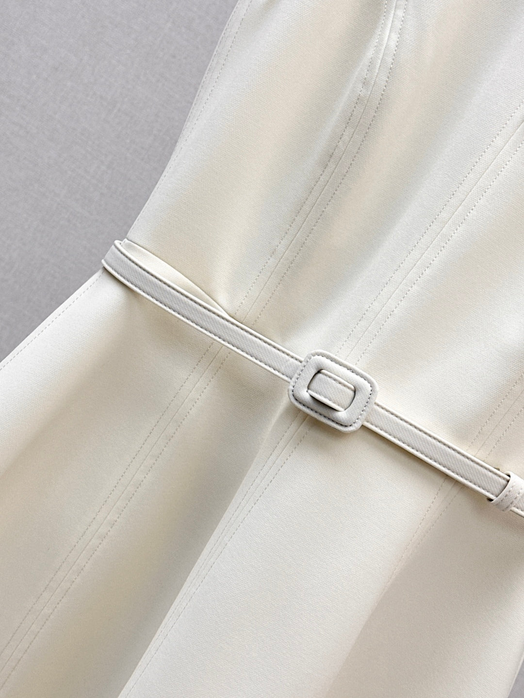 D*r 25ss pearls embroidered belted tunic dress