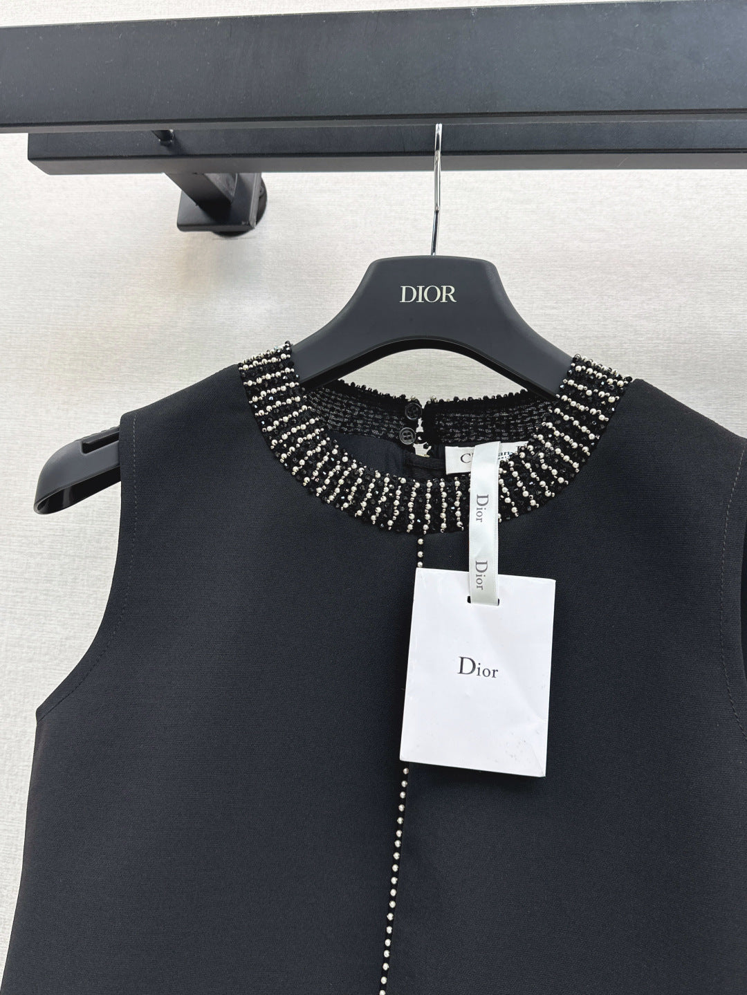 D*r 25ss pearls embroidered top and skirt set