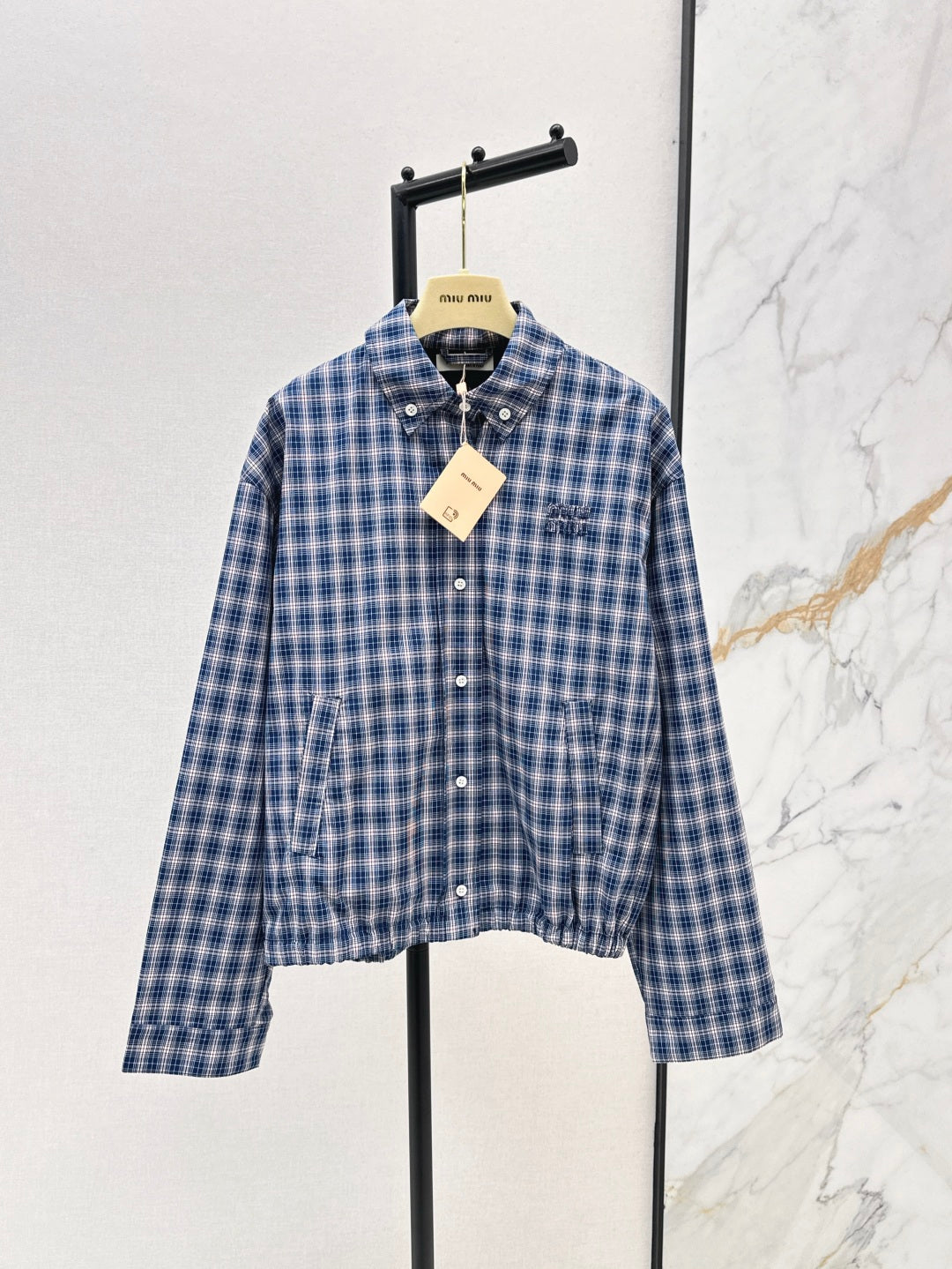 M*u 25ss checked shirt