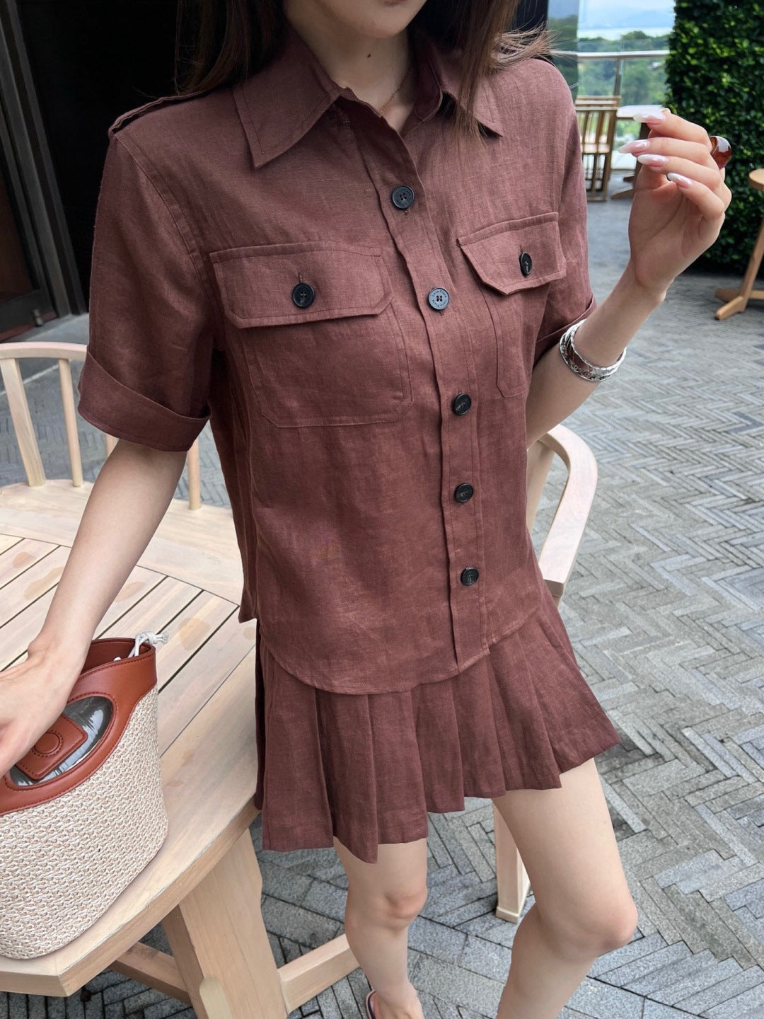 Lor*P 25ss linen suit