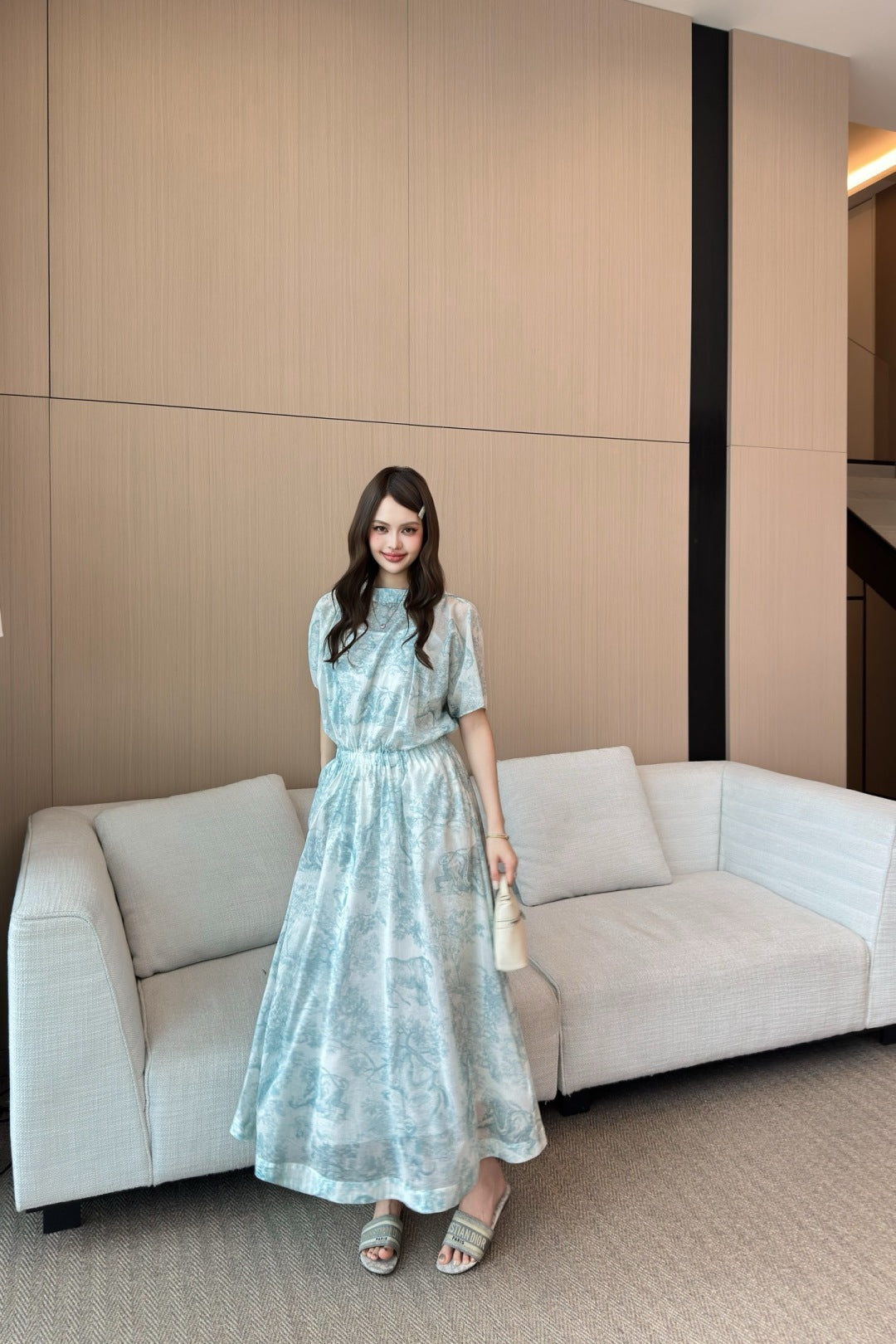 D*r 25ss mid_length flared dress