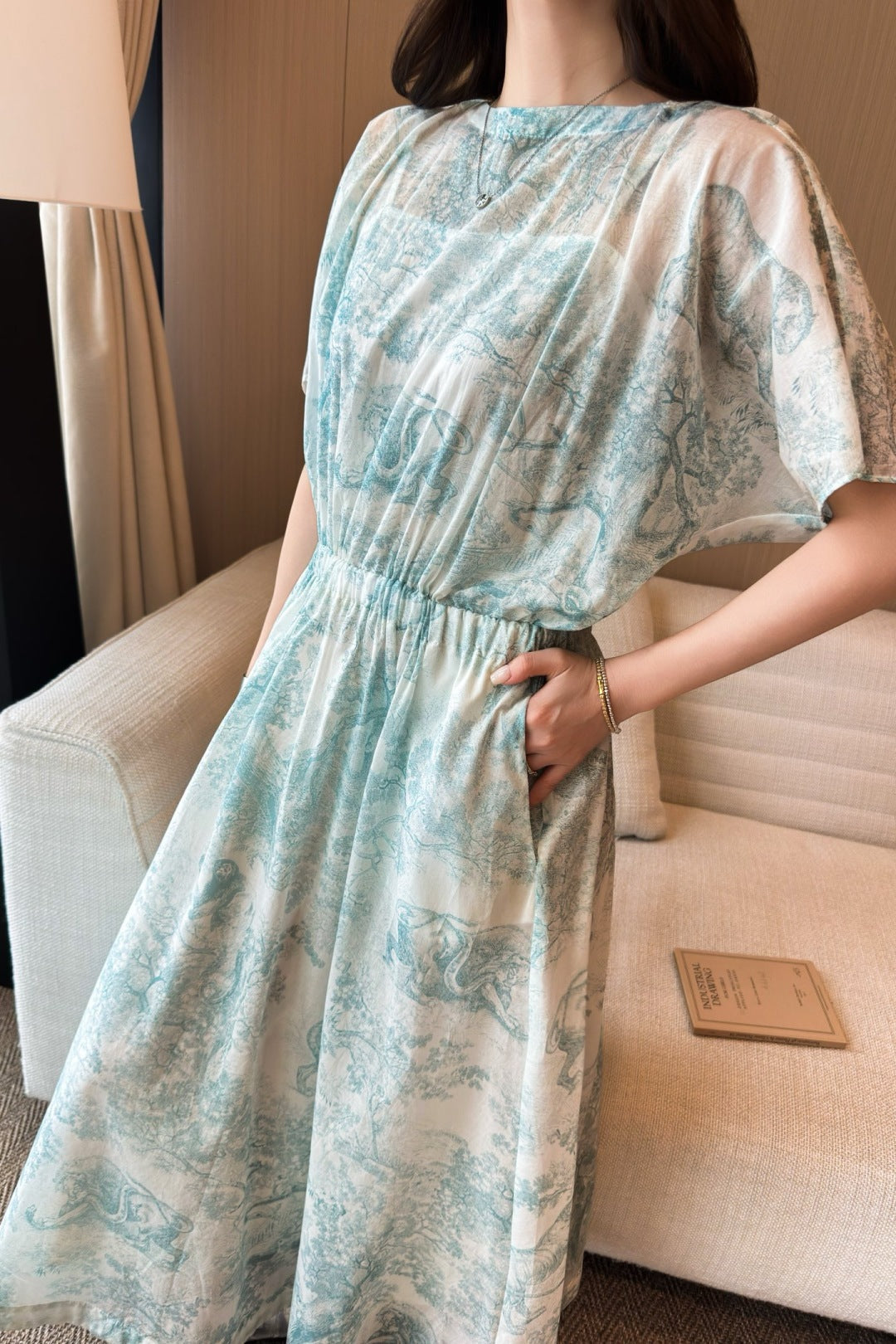 D*r 25ss mid_length flared dress