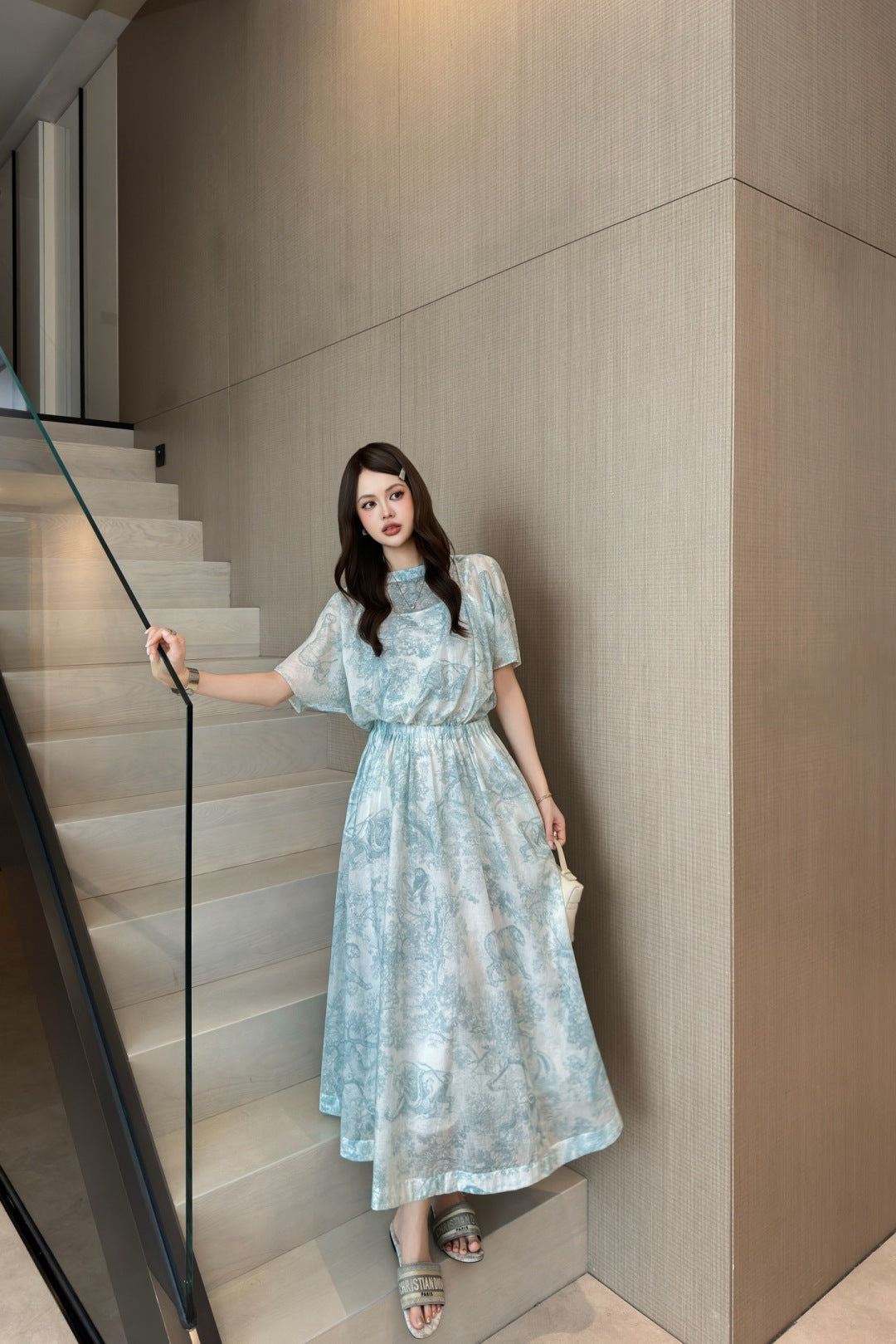 D*r 25ss mid_length flared dress