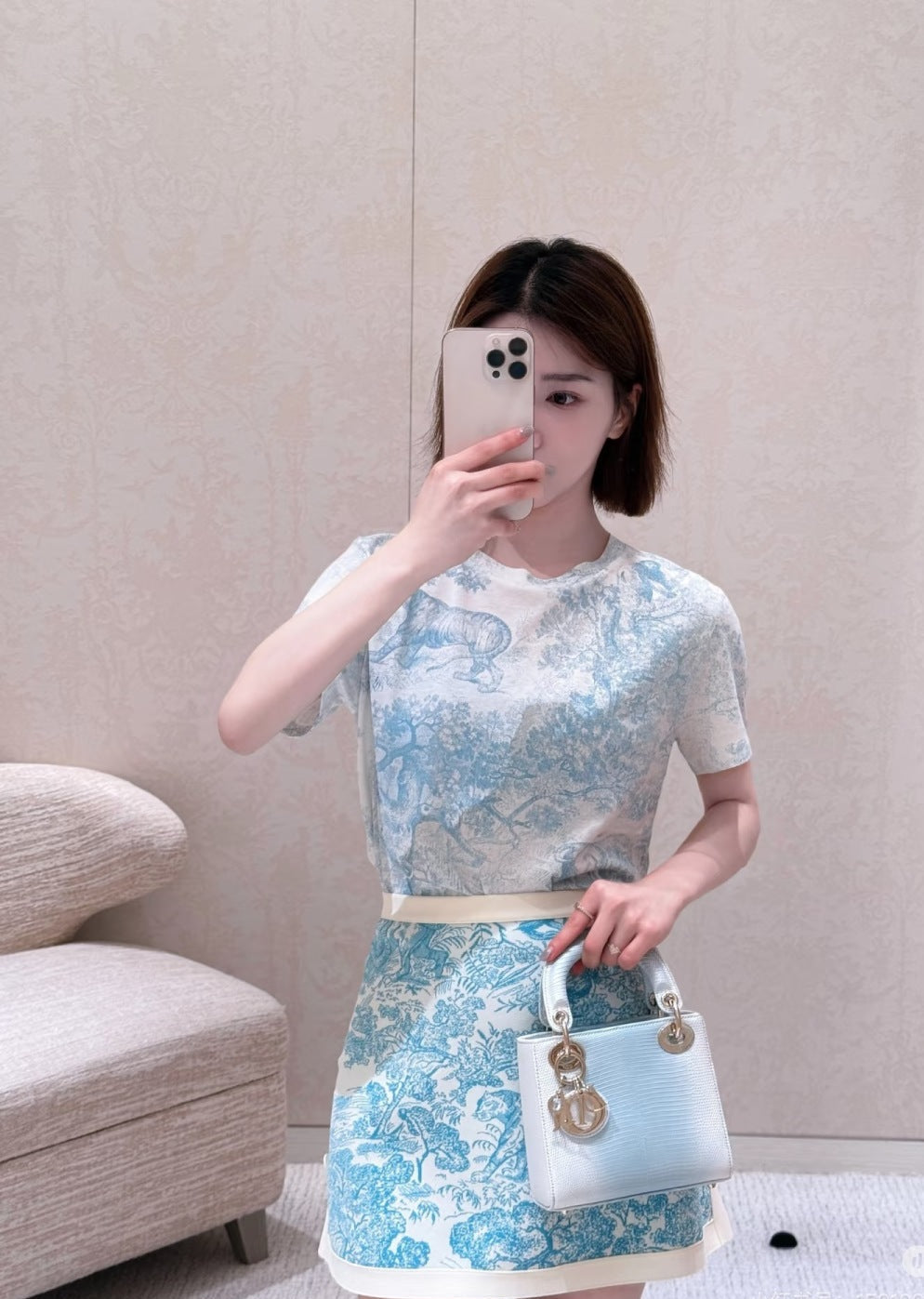 D*r 25ss printed cotton t-shirt