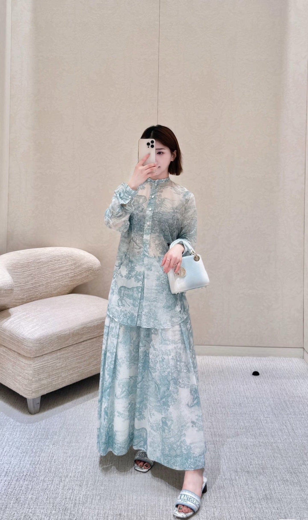 D*r 25ss mid-length flared skirt