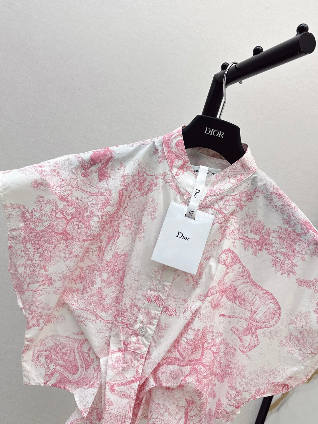 D*r 25ss tied cropped blouse