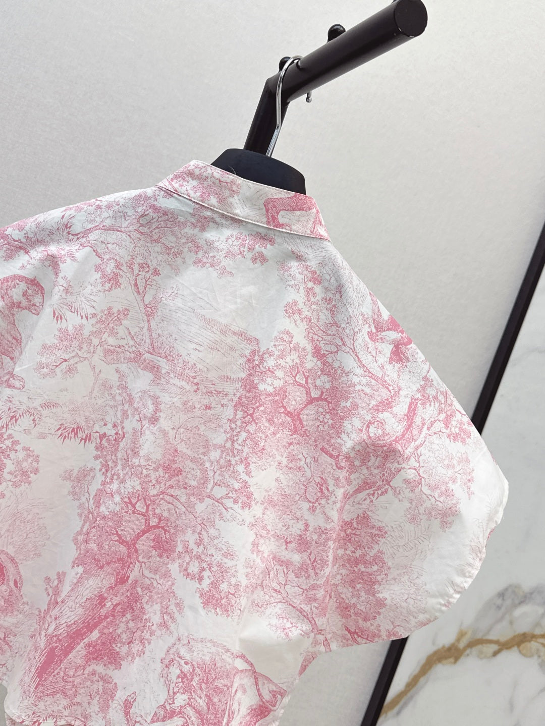 D*r 25ss tied cropped blouse