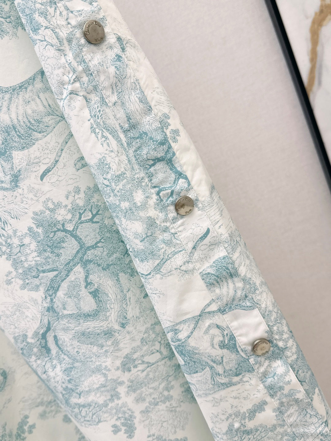 D*r 25ss mid-length flared skirt with buttons side