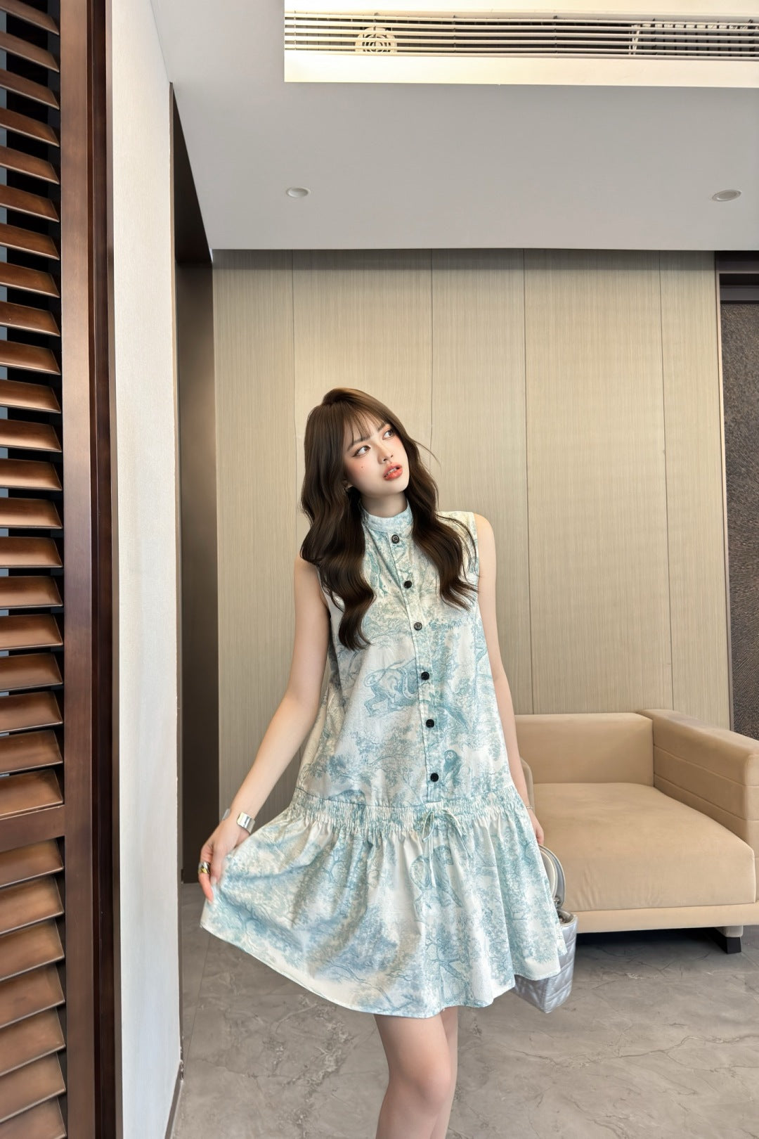 D*r 25ss drawstring short dress