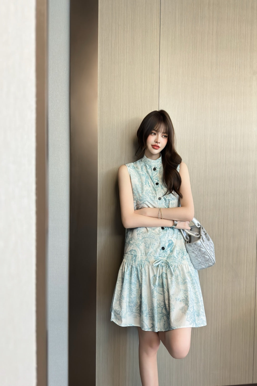 D*r 25ss drawstring short dress