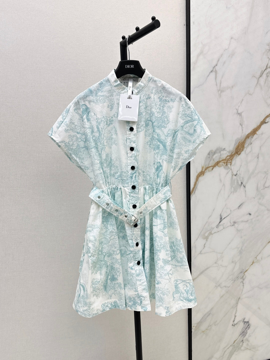 D*r 25ss belted short shirtdress