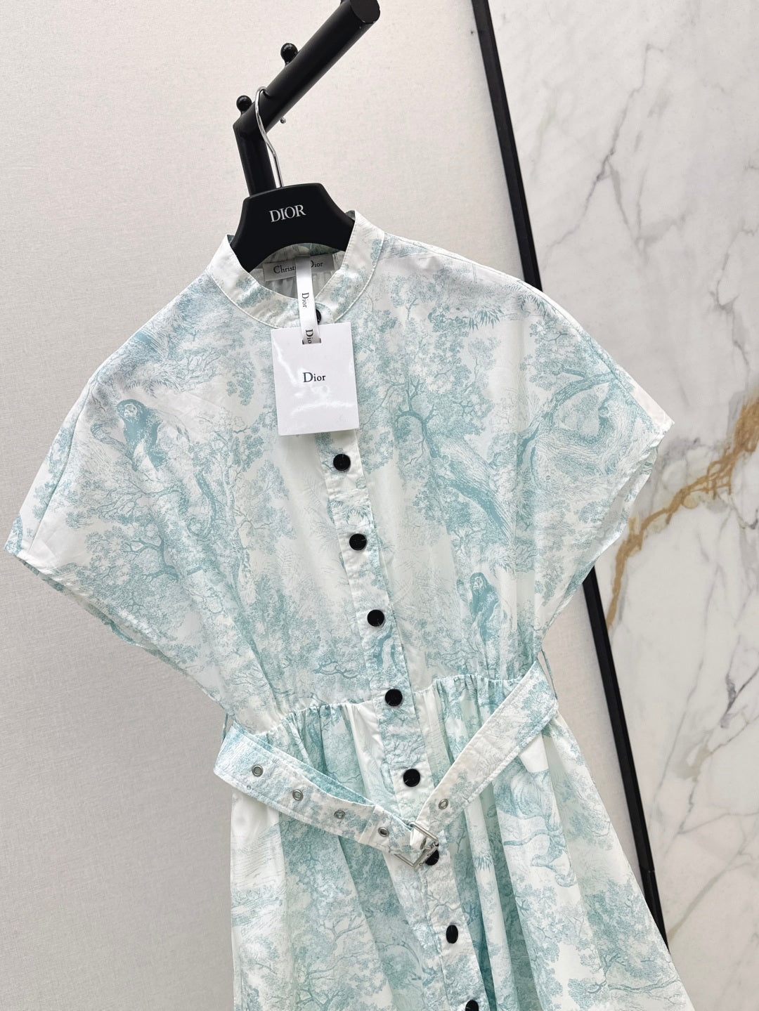 D*r 25ss belted short shirtdress