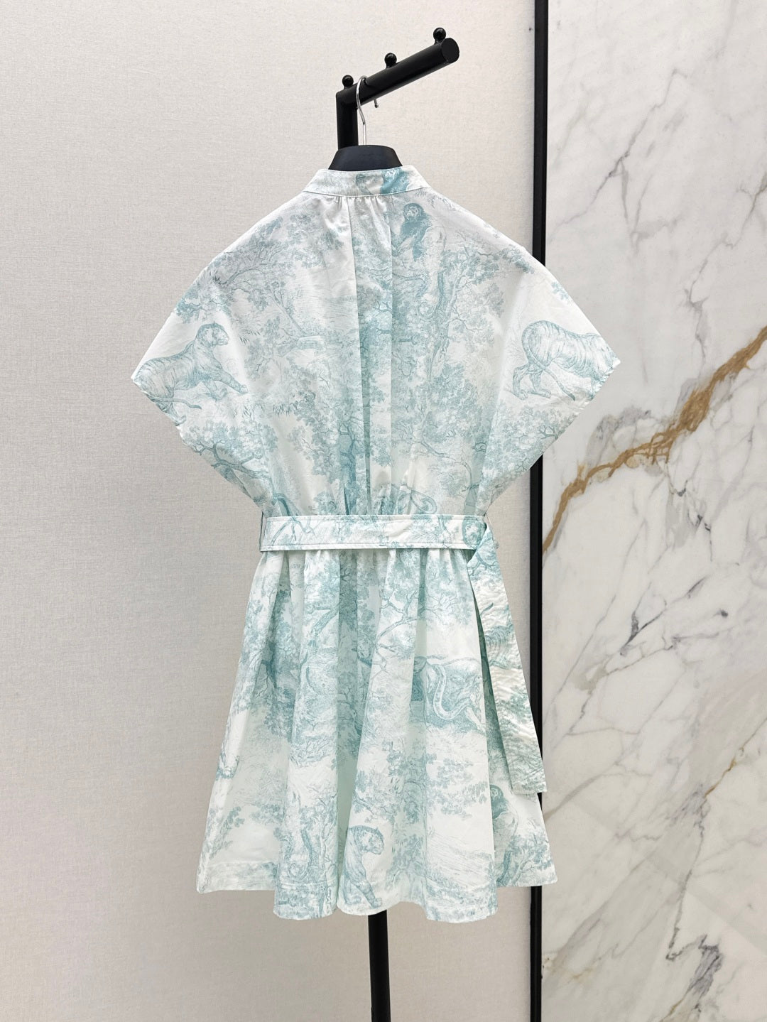 D*r 25ss belted short shirtdress