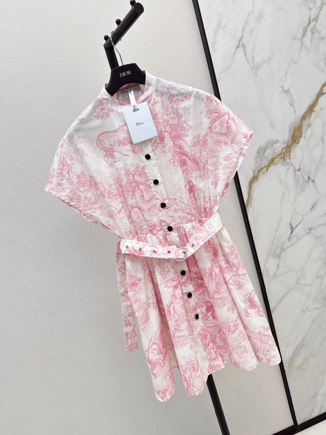 D*r 25ss belted short shirtdress