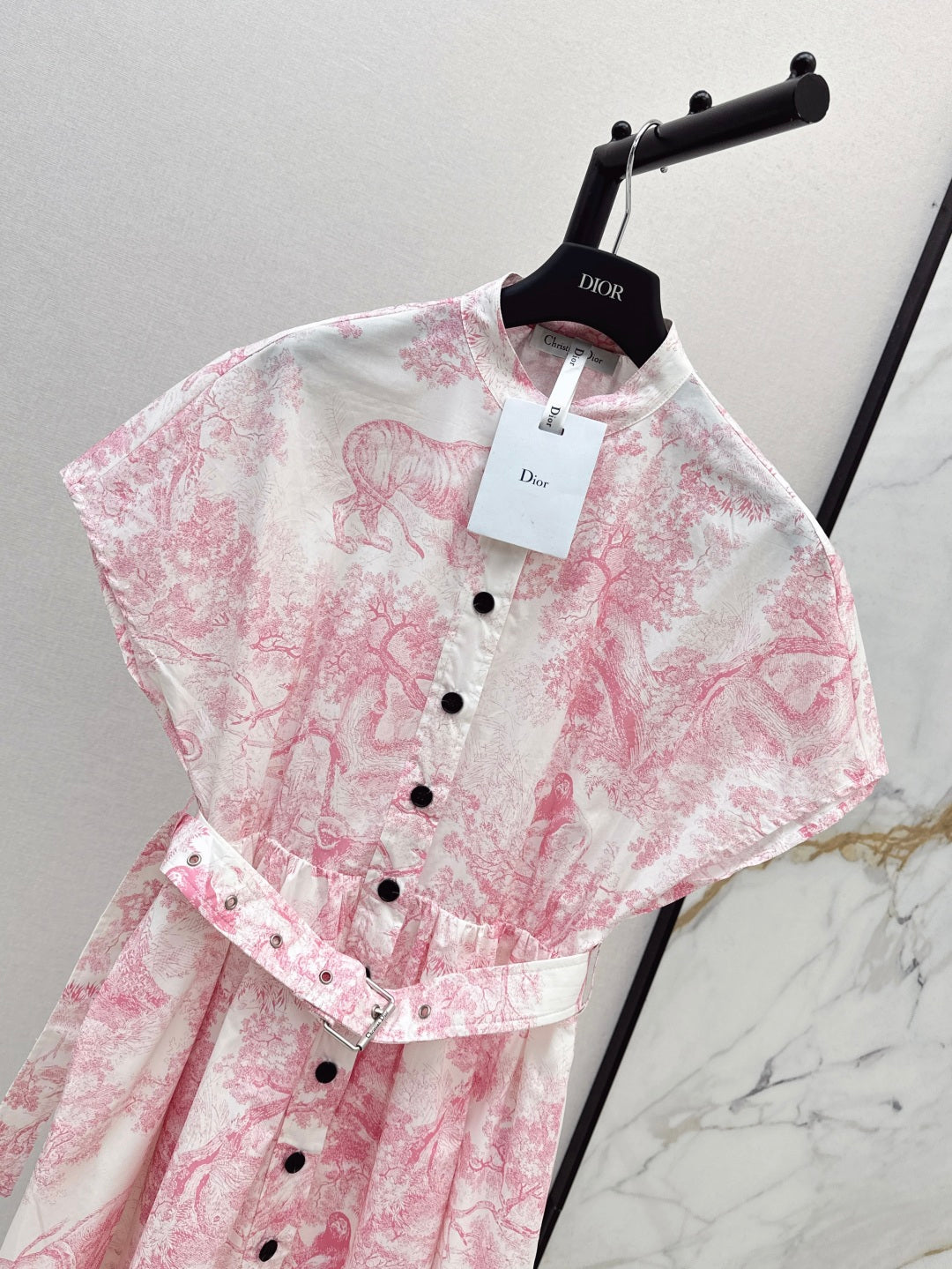 D*r 25ss belted short shirtdress