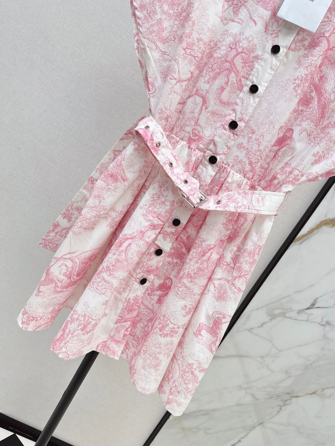 D*r 25ss belted short shirtdress