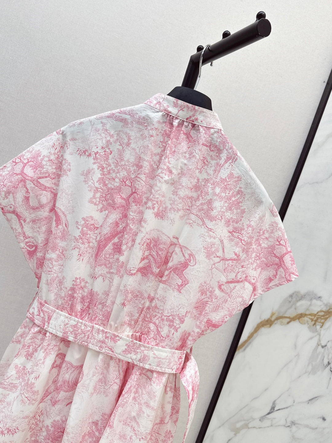 D*r 25ss belted short shirtdress