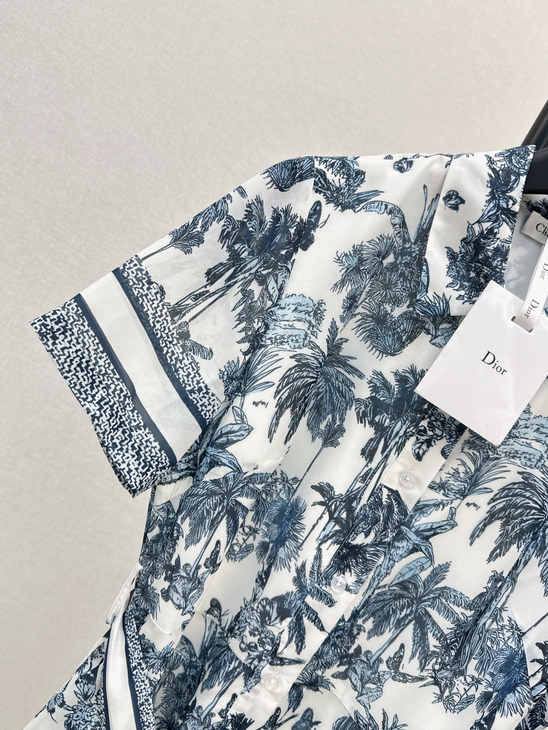 D*r 25ss mid-length bleted shirtdress