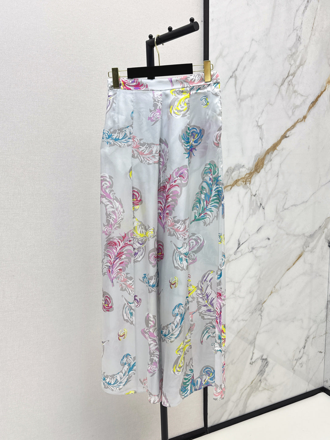 C*nel 25ss printed silk pants