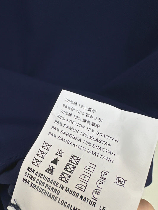 M*u 25ss fake two-pieces set tee dress