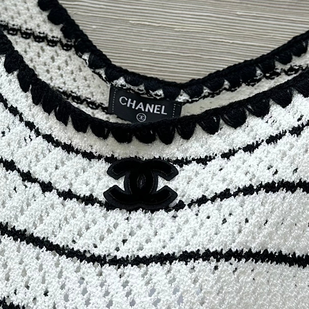 C*nel 25ss knitted vest