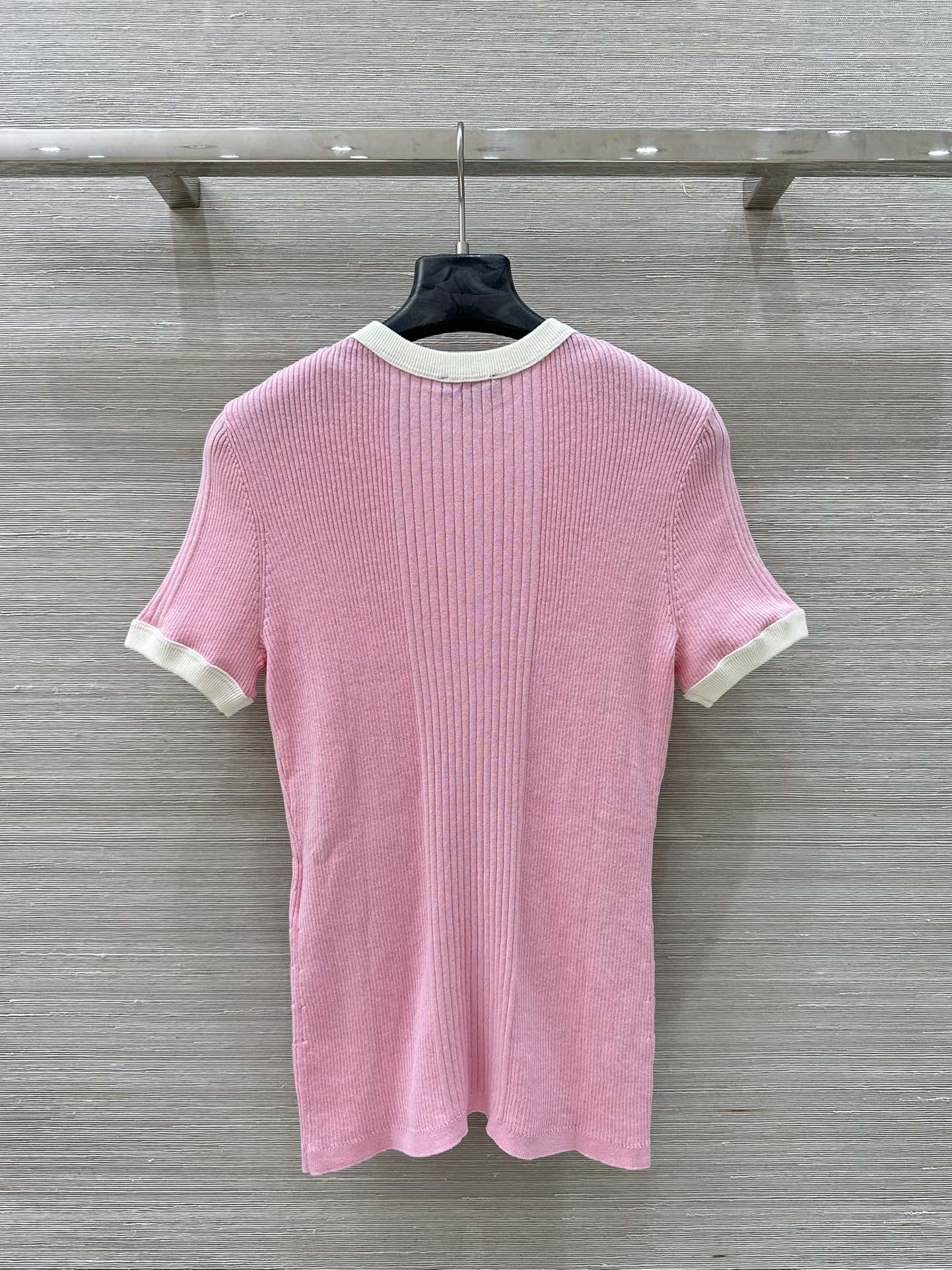 C*nel 25ss knitted short-sleeve top