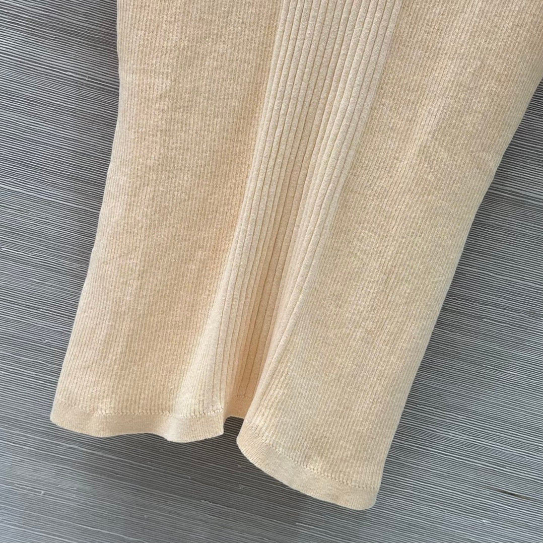 C*nel 25ss knitted short-sleeve top