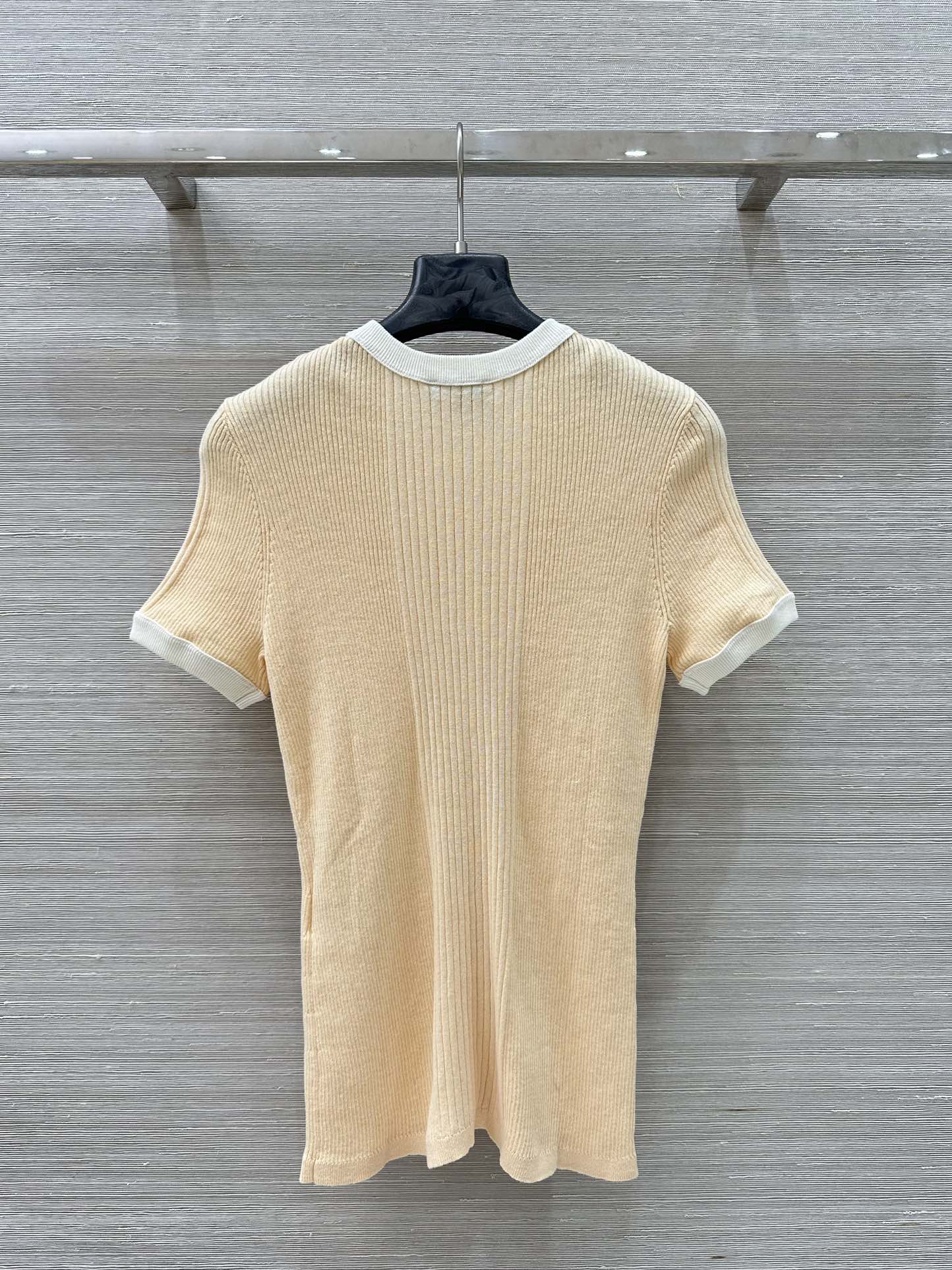 C*nel 25ss knitted short-sleeve top
