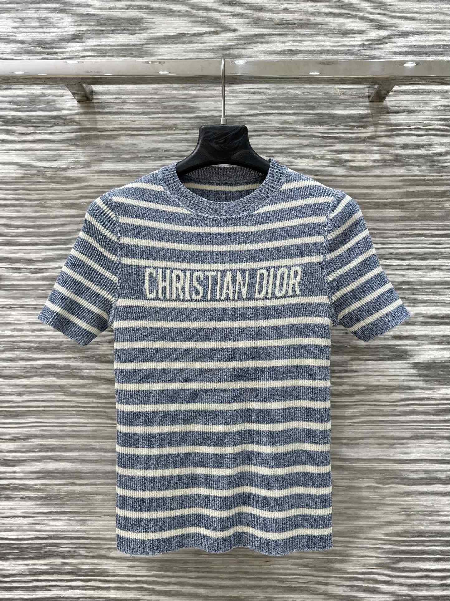 D*r 25ss Cropped Short-Sleeved Sweater