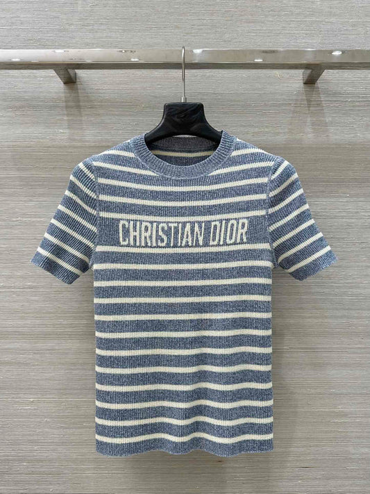 D*r 25ss Cropped Short-Sleeved Sweater