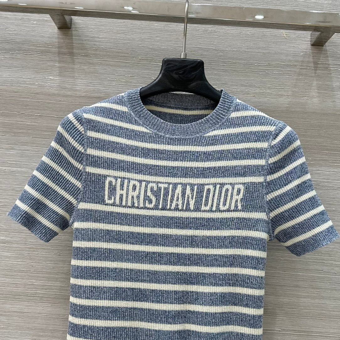 D*r 25ss Cropped Short-Sleeved Sweater