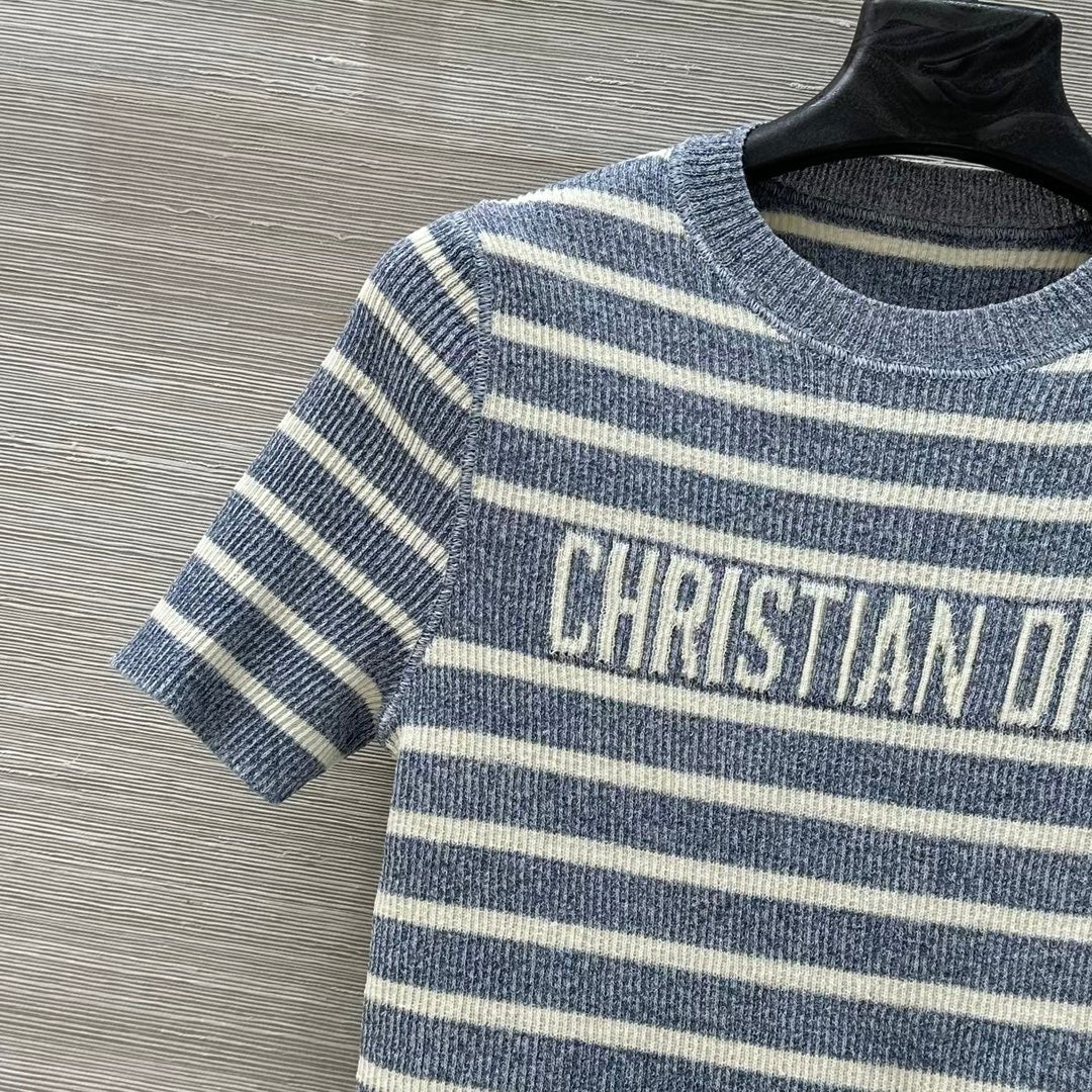 D*r 25ss Cropped Short-Sleeved Sweater