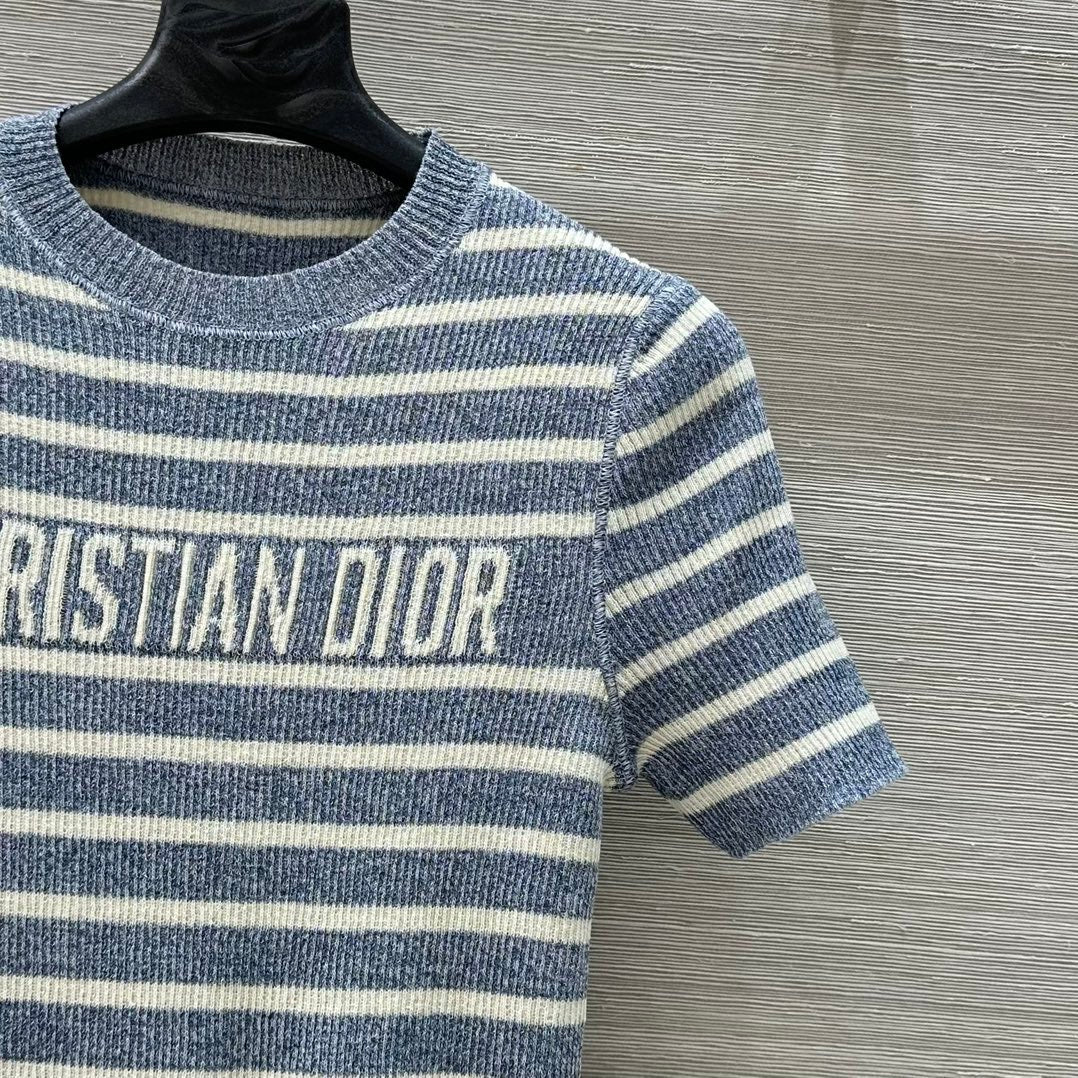 D*r 25ss Cropped Short-Sleeved Sweater