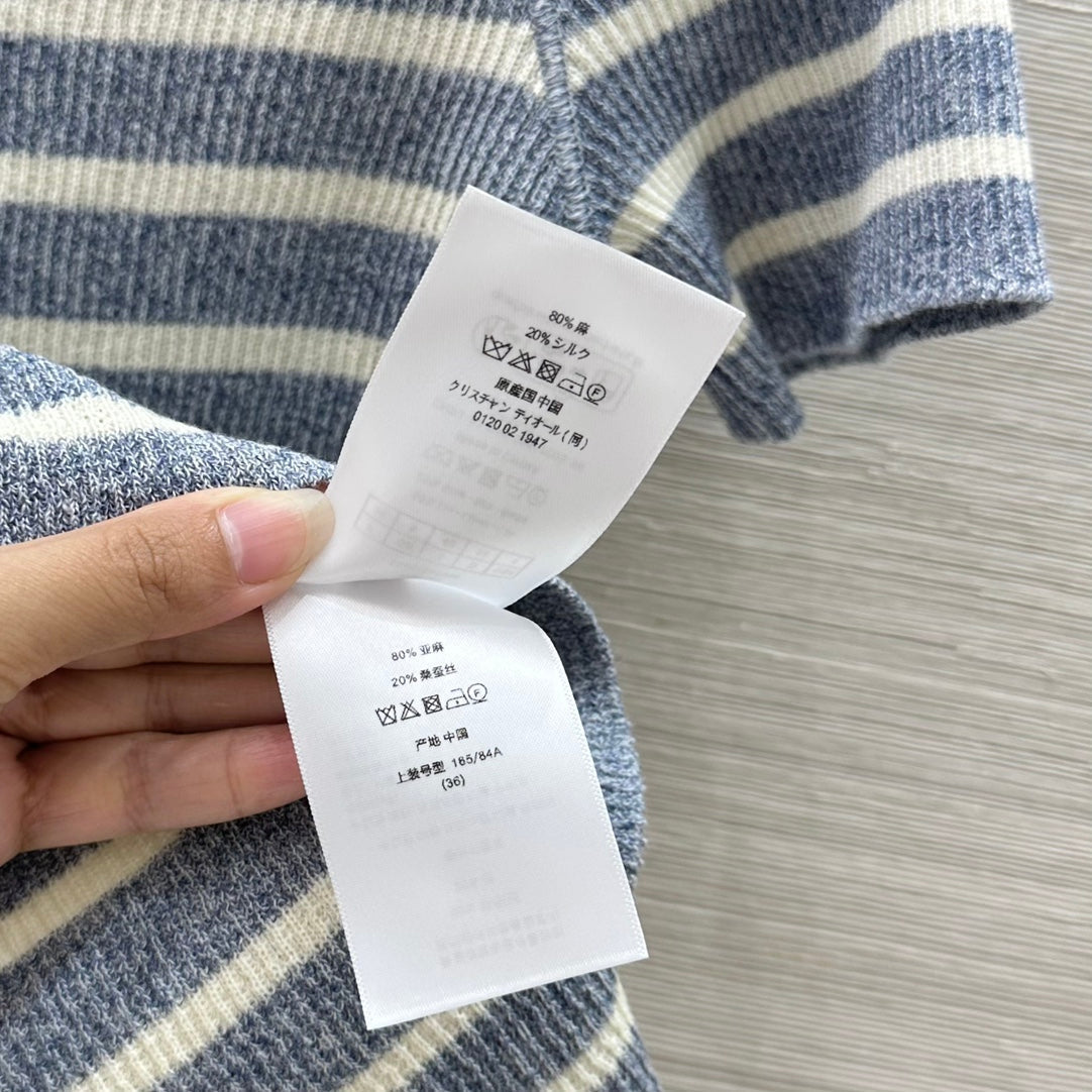 D*r 25ss Cropped Short-Sleeved Sweater