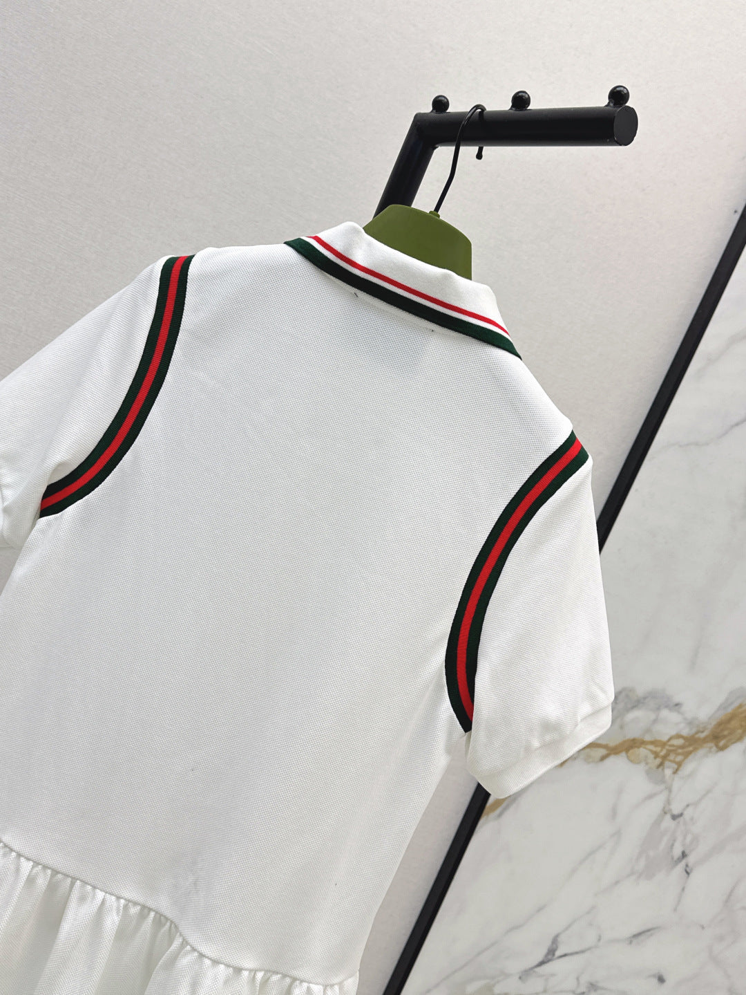 Gu* 25ss polo dress with web