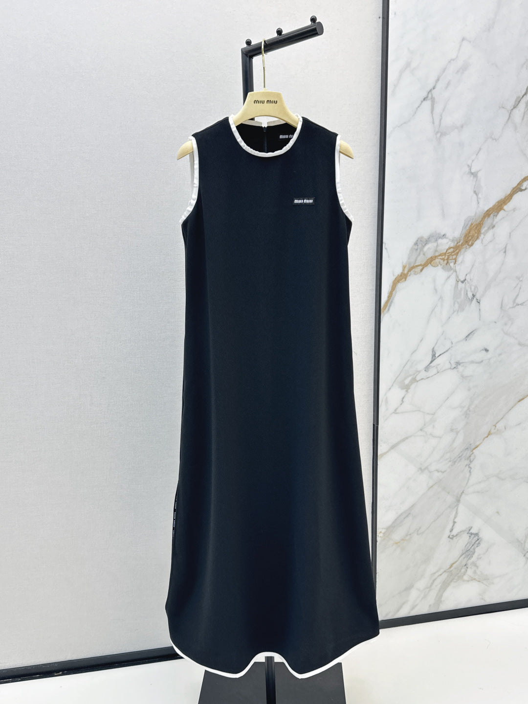 M*u 25ss color-blocked trim dress