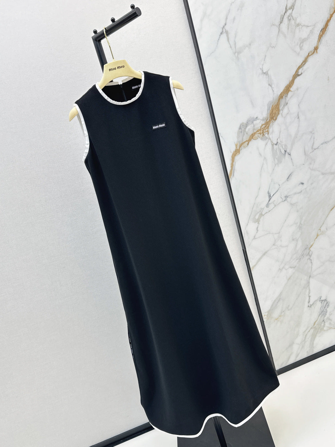 M*u 25ss color-blocked trim dress