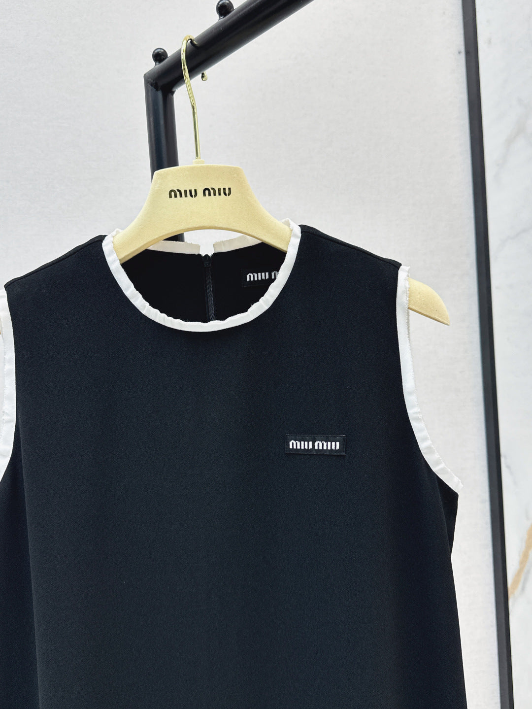 M*u 25ss color-blocked trim dress