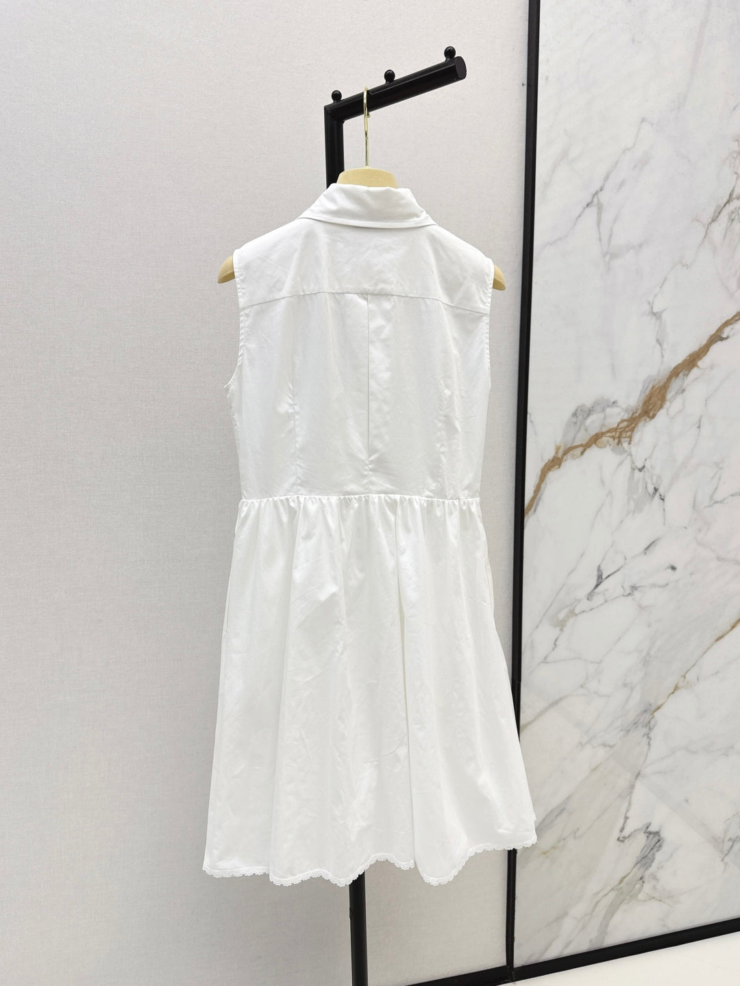 M*u 25ss pleated vest dress