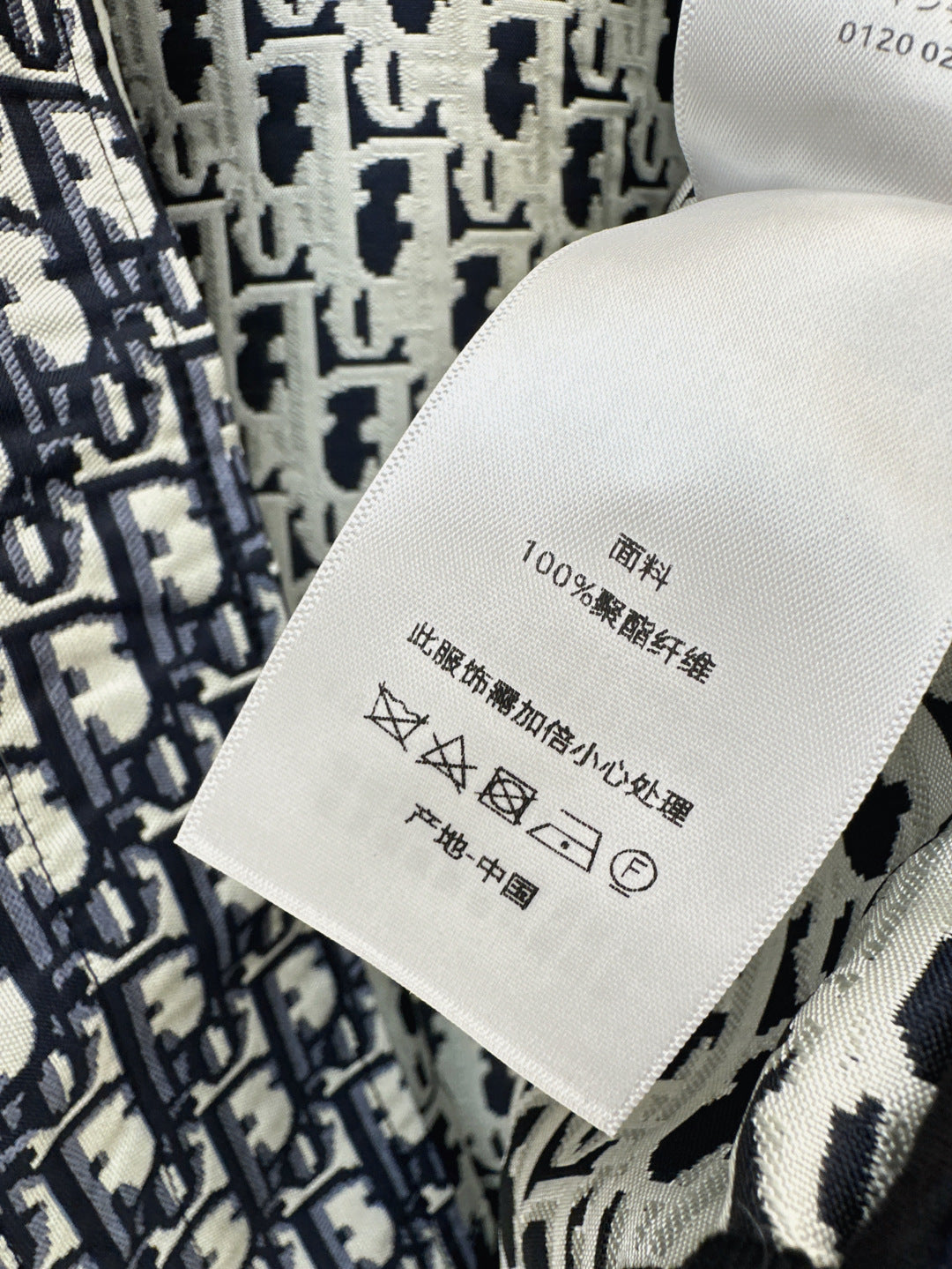 D*r 25ss oblique jacquard jacket