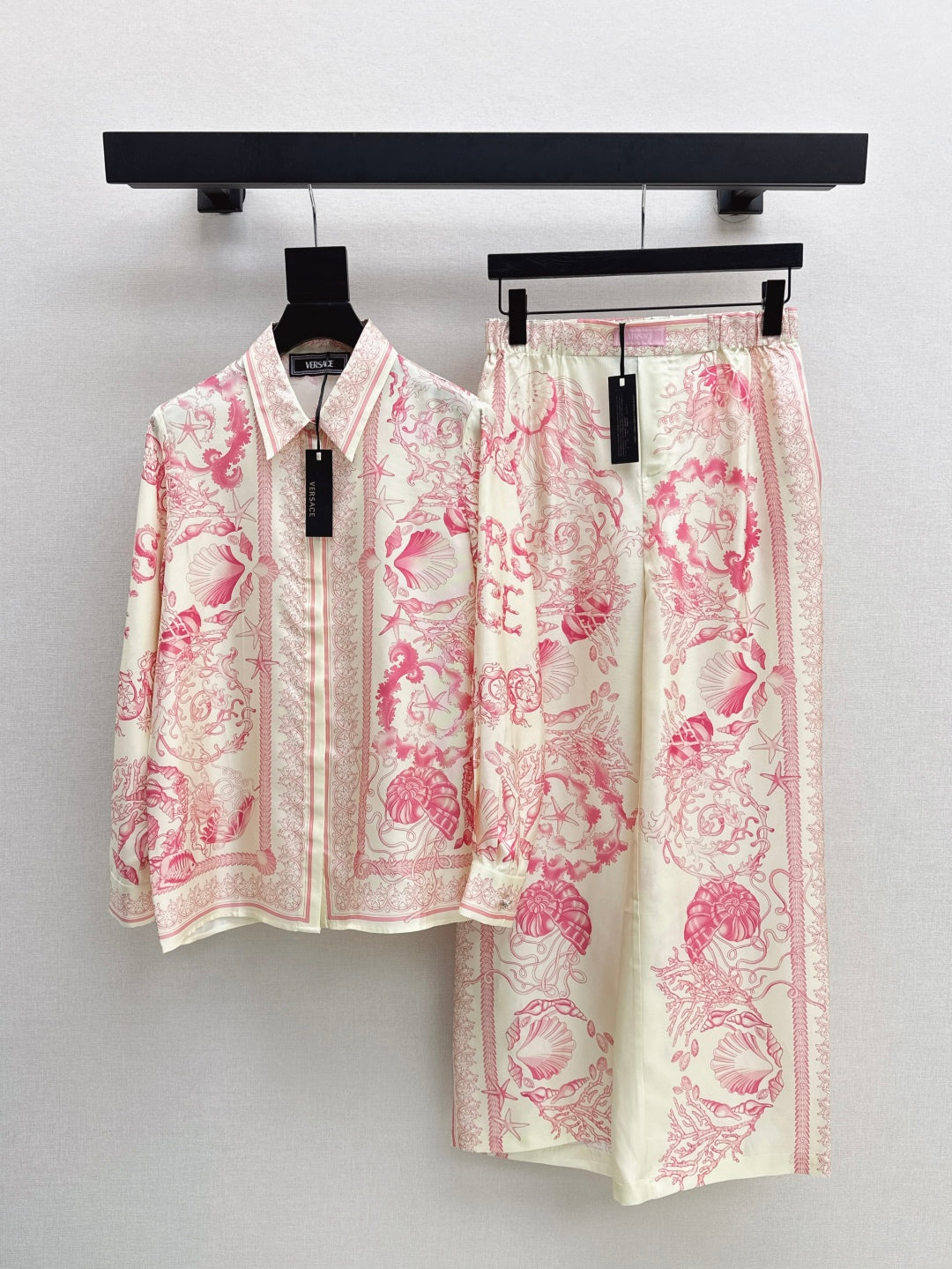 Versa* barocco silk shirt