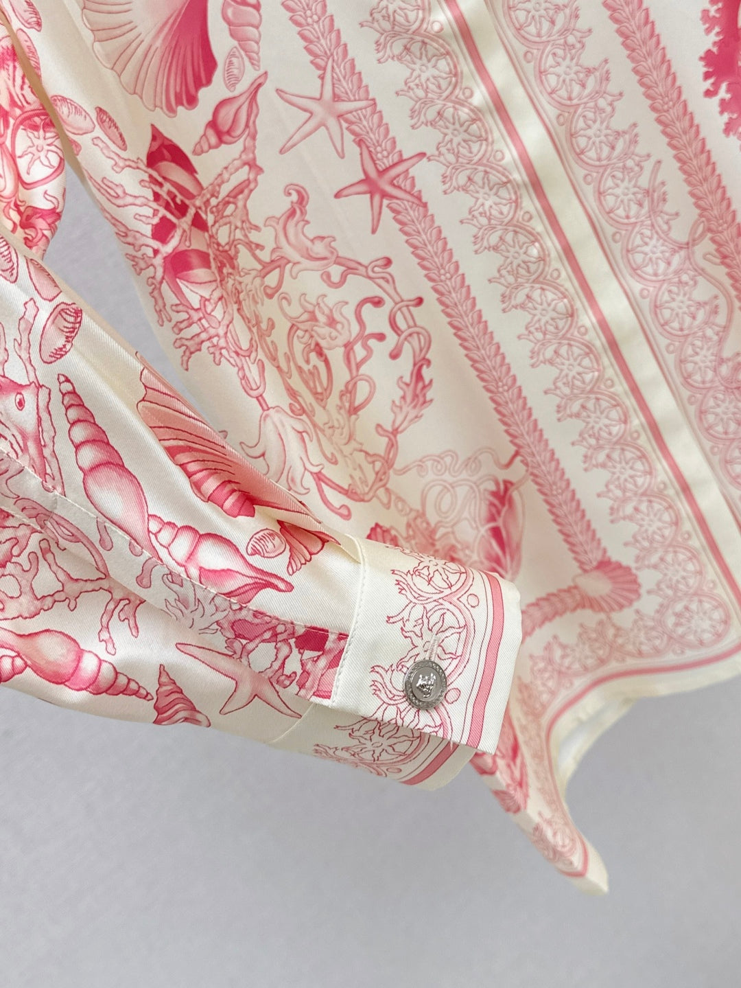 Versa* barocco silk shirt