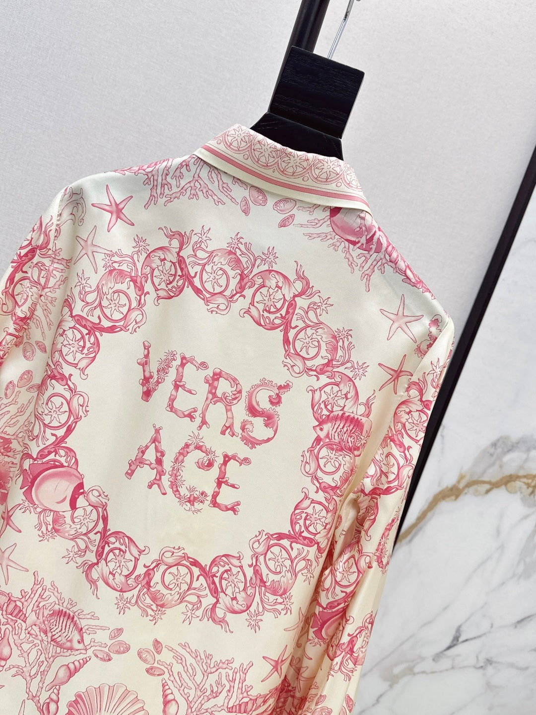 Versa* barocco silk shirt