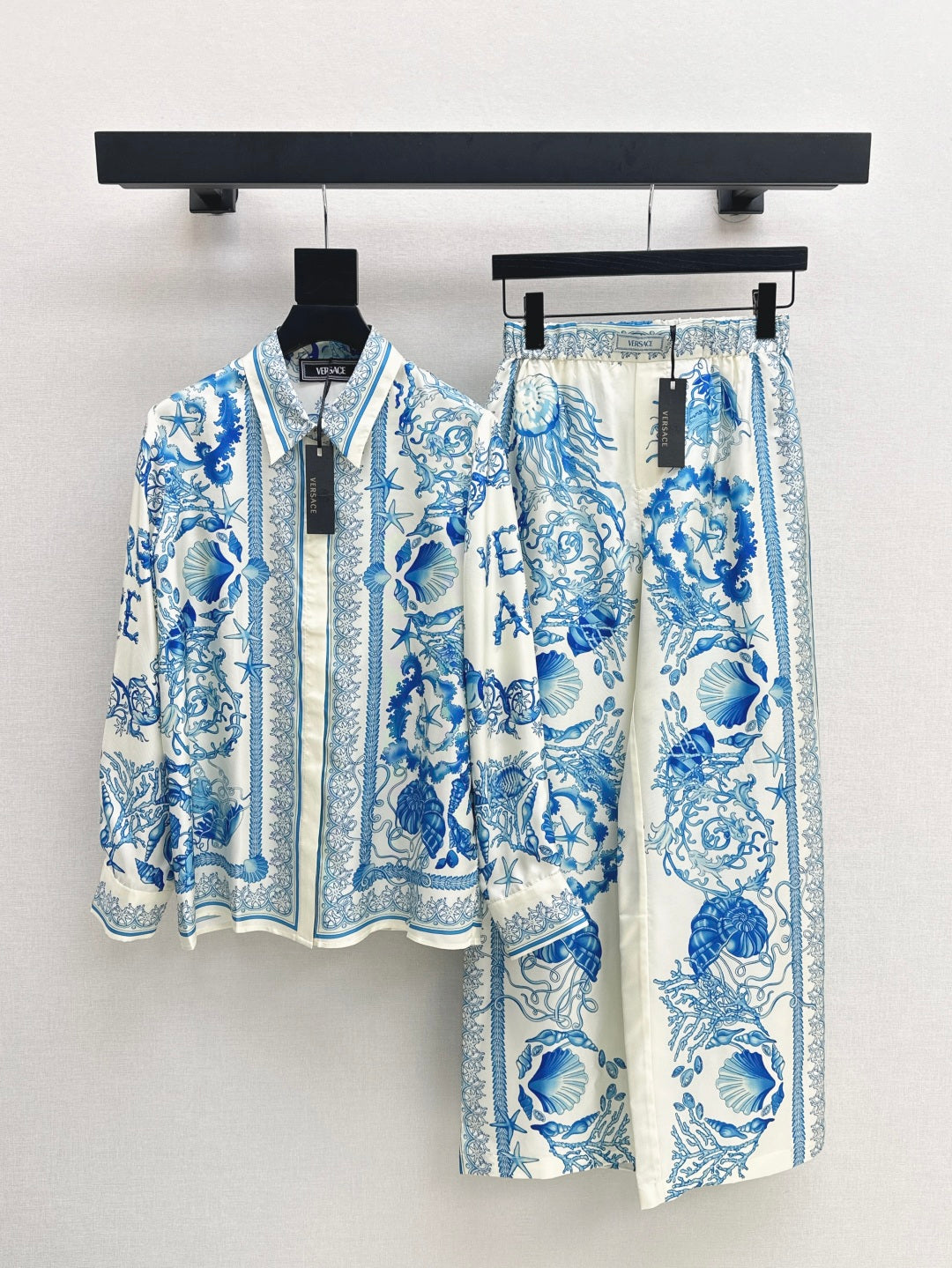 Versa* barocco silk shirt