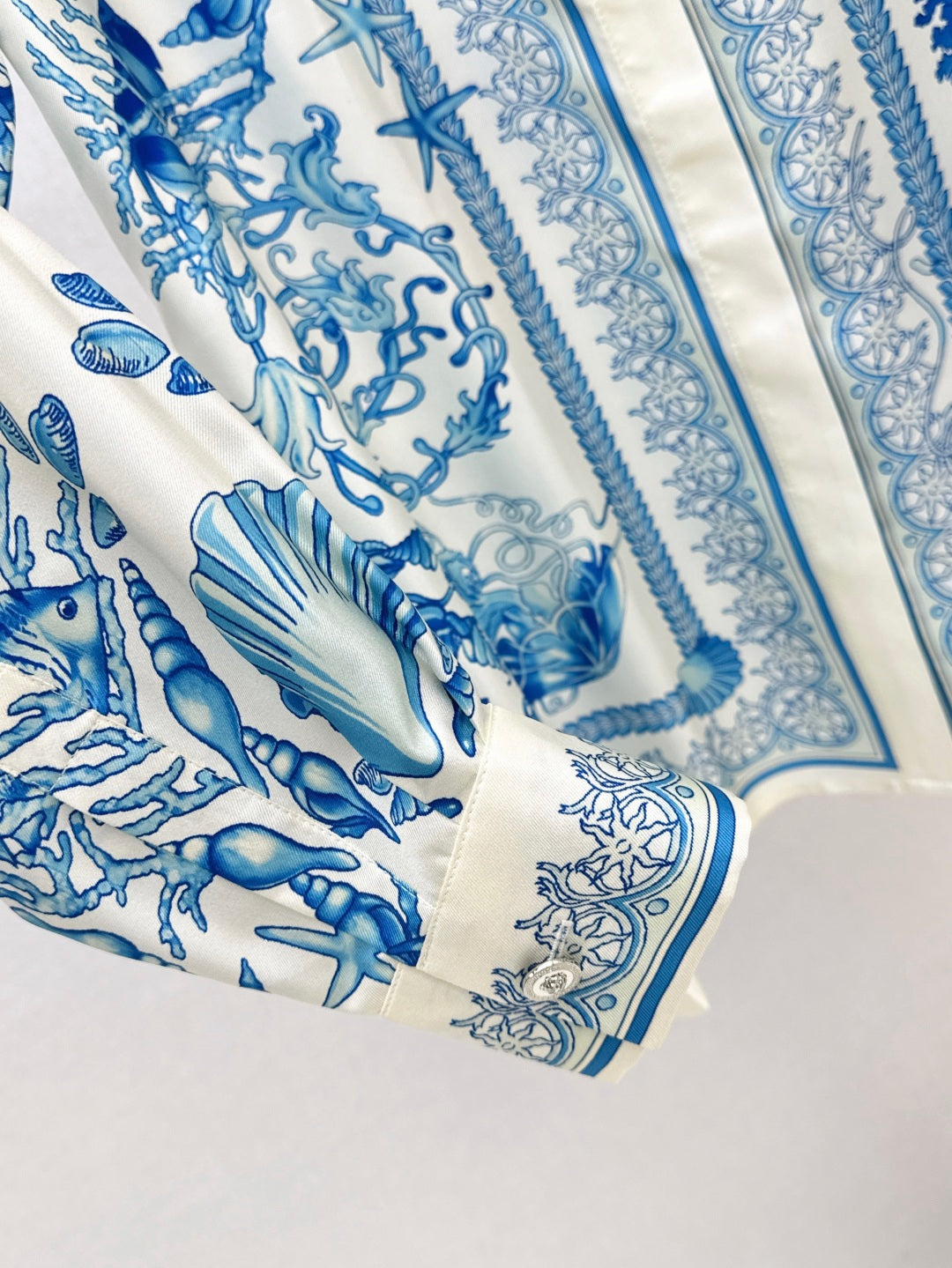 Versa* barocco silk shirt