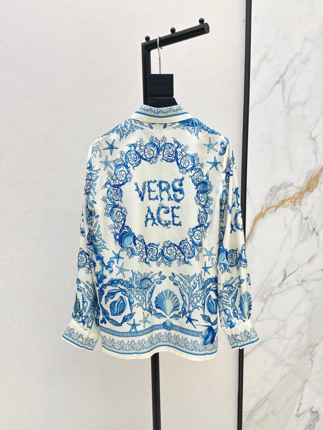 Versa* barocco silk shirt