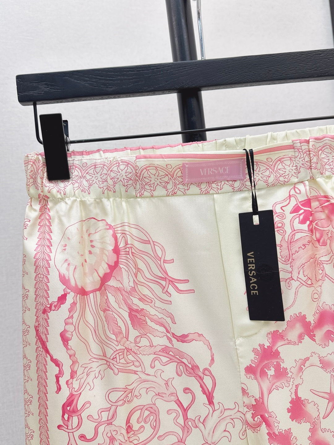 Versa* barocco silk pants